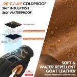 Winter Waterproof Mechanic Gloves with Thinsulate C100