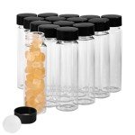15 PCS Leak-Proof 40ML Glass Sample Vials