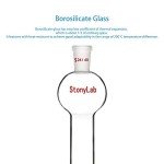 StonyLab 50ml Borosilicate Glass Chromatography Column