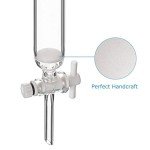 StonyLab 50ml Borosilicate Glass Chromatography Column