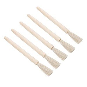 5-Pack Lab Cleaning Brushes with Wooden Handles