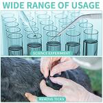 8-Piece Stainless Steel Tweezers and Magnifying Glass Set