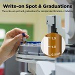 Autosampler Vials 2ml HPLC with Blue Caps - 100 Pcs