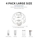 4 Pack Stainless Steel Shaker Balls for Mixing