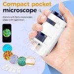 BEBANG Mini LED Pocket Microscope for All Ages