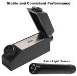 Portable Gemstone Refractometer with Flashlight