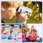 BEBANG Mini LED Pocket Microscope for All Ages