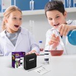 BEBANG Mini LED Pocket Microscope for All Ages