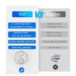 4 Pack Stainless Steel Shaker Balls for Mixing