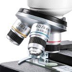 High-Power Binocular Microscope with LED Illumination