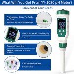 Yewhick Bluetooth Digital pH Meter for Food