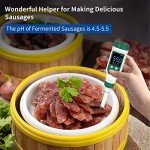 Yewhick Bluetooth Digital pH Meter for Food