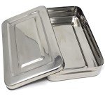 Stainless Steel Instrument Organizer Box with Lid