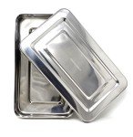 Stainless Steel Instrument Organizer Box with Lid