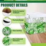 6 Pcs Benchtop Glass Disposal Box Set