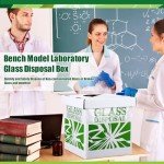 6 Pcs Benchtop Glass Disposal Box Set