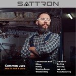 SATTRON 24 Pack Clear Safety Glasses - UV Protection