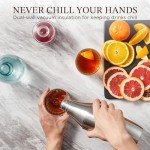 Hybrid Cocktail Shaker with Measuring System - Silver