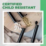 Kopperko 10 Pack Child-Resistant Storage Tubes