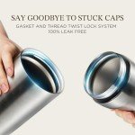 Hybrid Cocktail Shaker with Measuring System - Silver