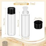 200 Clear Glass Vials for Essential Oils