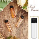 200 Clear Glass Vials for Essential Oils