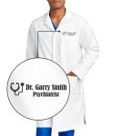 Custom Embroidered Men's Lab Coat - 42