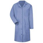 Light Blue Women's Lab Coat by Red Kap, Small