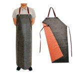 Waterproof Chemical Resistant Rubber Apron, Grey