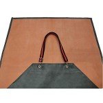 Waterproof Chemical Resistant Rubber Apron, Grey