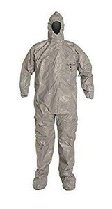 Tychem F Coverall with Hood & Boots - 2XL