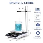 LACHOI Digital Magnetic Stirrer with LCD Display