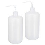 PATIKIL 1000ml Plastic Squeeze Wash Bottles, 2pcs