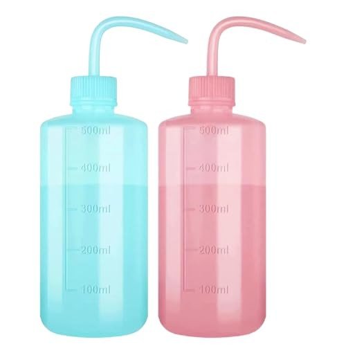 Mekupeu Tattoo Lash Squeeze Medical Rinse Bottle