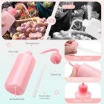 Mekupeu Tattoo Lash Squeeze Medical Rinse Bottle