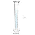 QWORK 100ml Polypropylene Beakers - 20-Pack Set