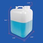 5-Gallon BPA-Free Liquid Storage Containers (4 Count)