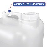 5-Gallon BPA-Free Liquid Storage Containers (4 Count)