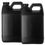 Black 1 Gallon HDPE F-Style Jug Set