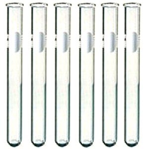 Karter Scientific 16x150mm Pyrex Test Tubes - 6 Pack