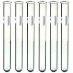 Karter Scientific 16x150mm Pyrex Test Tubes - 6 Pack