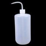 5-Pack Plastic Wash Bottles - 500ml & 1000ml