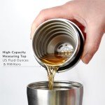 Elevated Craft Stainless Steel Cocktail Shaker - 28oz