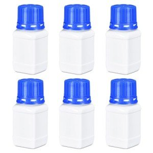 Plastic Narrow Mouth Lab Reagent Bottles - 2 OZ