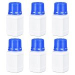 Plastic Narrow Mouth Lab Reagent Bottles - 2 OZ