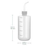 FunChem 2-Pack Squeeze Wash Bottles, 500 mL