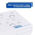 CryoKING 81-Well Microtube Storage Box - Pack of 5