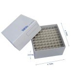 CryoKING 81-Well Microtube Storage Box - Pack of 5