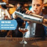 Boston Cocktail Shaker Set with Bar Tools