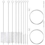 12-Piece Nylon Pipe Cleaner Brush Set